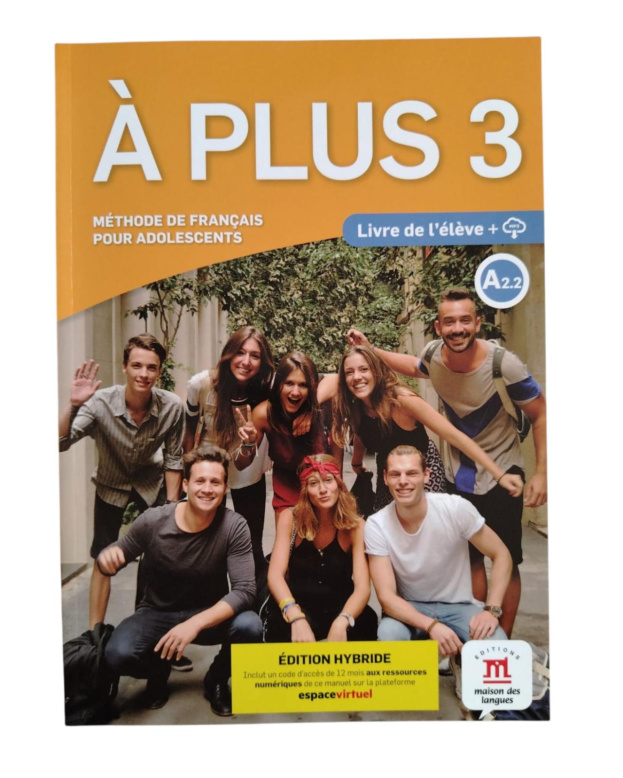 À PLUS 3 LIVRE DE L’ÉLÈVE_1