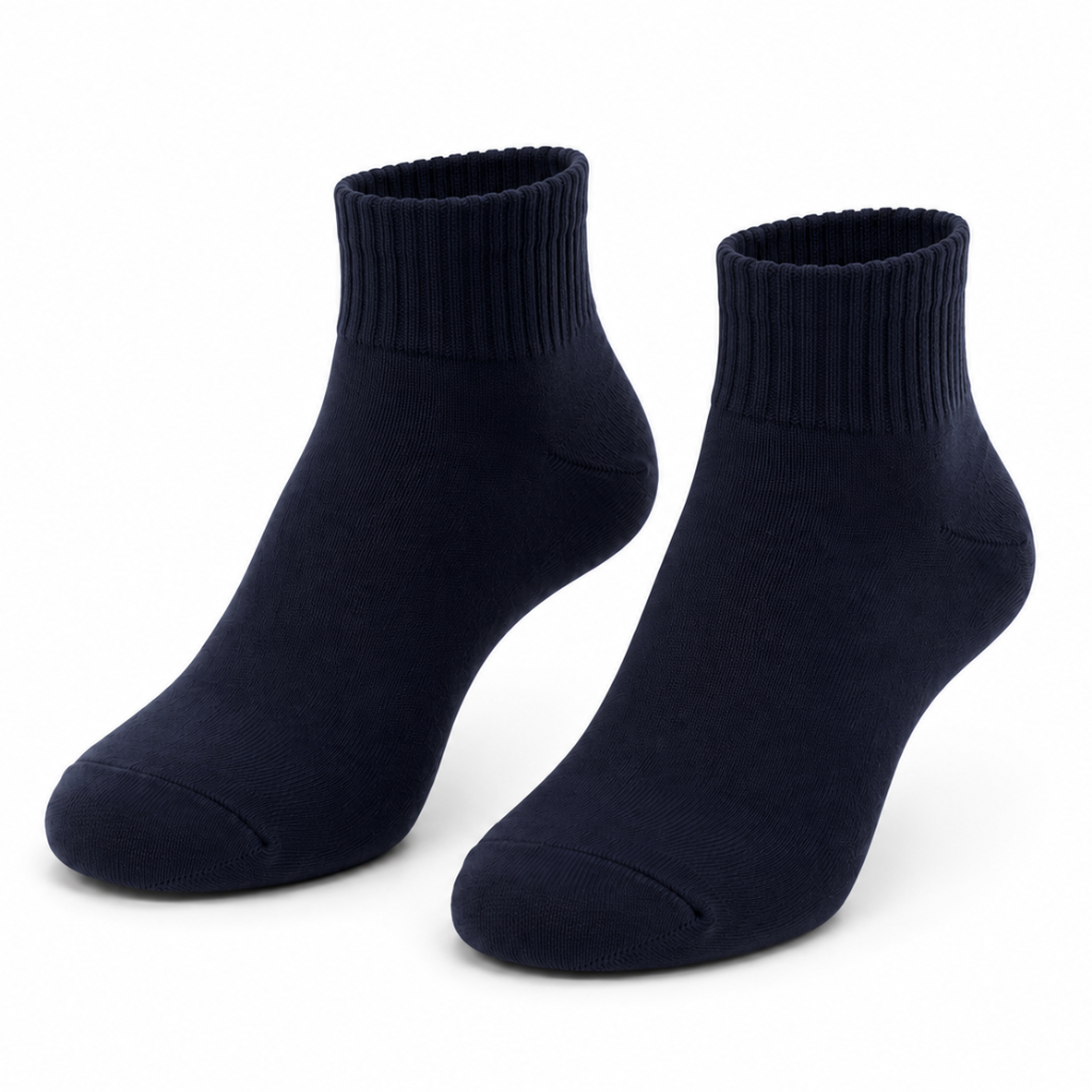 MEDIA TOBILLERA AZUL MASCULINO - Escool