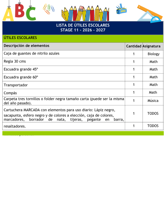 KIT ESCOLAR ONCE_1